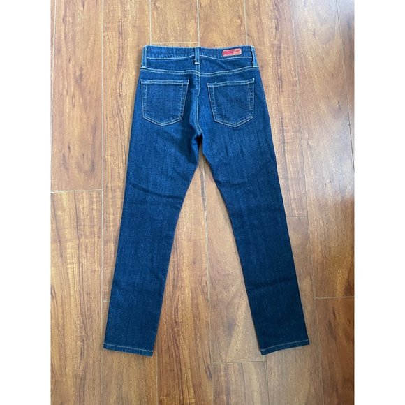 AG ADRIANO GOLDSCHMIED THE FARRRAH SKINNY Womens High Rise Skinny Blue Jeans siz - Picture 4 of 13